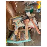 Assorted Hand Tools and Workshop Equipment Collection