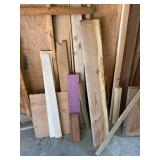 Collection of Assorted Wood Boards and Panels
