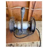 KRAFTtech 6-Inch Bench Grinder with Work Light