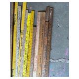 Collection of Vintage Advertising Yardsticks