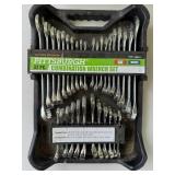 Pittsburgh Combination Wrench Set with Assorted Ratchet Tools