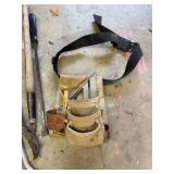 Assorted Hand Tools with Tool Belt