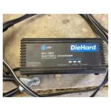 DieHard 6V/12V Battery Charger with 2.5 Gallon Galvanized Gasoline Can