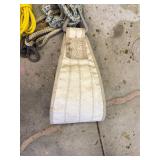 Set of Marine Accessories Including Life Jacket and Rope