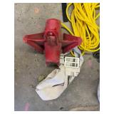 Set of Marine Accessories Including Life Jacket and Rope