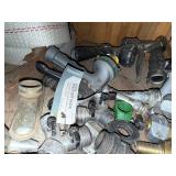 Collection of Hand Tools and Plumbing Supplies