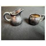 Collection of Vintage Silver-Plated Cutlery Holders and Tableware