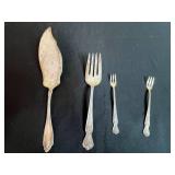 Vintage Old Company Plate Silverware Set