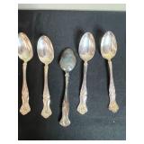 Set of Rogers Bros Silver-Plated Spoons and Spreaders