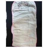 Collection of Vintage Linen Flatware Storage Roll-Ups