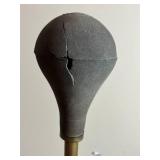 Vintage Brass Horn and Metal Propeller