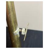 Vintage Brass Horn and Metal Propeller