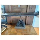 Vintage Taylor 7x35 Binoculars with Adjustable Metal Stand