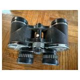 Vintage Taylor 7x35 Binoculars with Adjustable Metal Stand