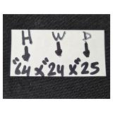 Roper Top-Freezer Refrigerator, 64x24x25 inches