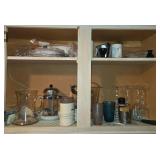 Collection of Glassware and Kitchen Items