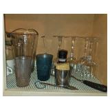 Collection of Glassware and Kitchen Items