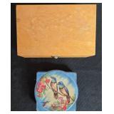 Vintage Chess and Checkers with Wooden and Tin Boxes