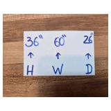 Butcher Block Kitchen Island with Shelf