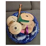 Lot of Floral Supply Ribbon Spools