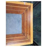 Vintage Drop-Leaf Table with Metal Legs