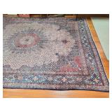 Large Persian Style Area Rug with Intricate Pattern