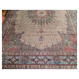 Large Persian Style Area Rug with Intricate Pattern
