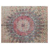 Large Persian Style Area Rug with Intricate Pattern