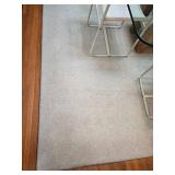 Large 108" x 108" Beige Area Rug