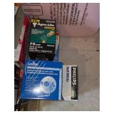 Collection of Philips and Leviton Light Bulbs Including Agro-Lite and Halogena