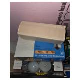 Collection of Philips and Leviton Light Bulbs Including Agro-Lite and Halogena