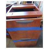 GORGEOUS CHERRY EXECUTIVE DESK,/ CREDENZA