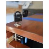 GORGEOUS CHERRY EXECUTIVE DESK,/ CREDENZA