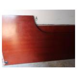 GORGEOUS CHERRY EXECUTIVE DESK,/ CREDENZA