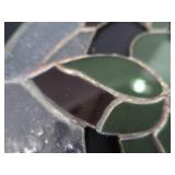 GORGEOUS STAINED GLASS WINDOW HANGING.