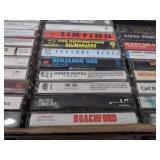 LARGE LOT OF CASSETTES