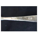 SILVER PLATE / VINTAGE IRVINWARE SERVER WITH 3 GLASS TRAYS / GERMAN STEIN