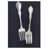 SILVER PLATE / VINTAGE IRVINWARE SERVER WITH 3 GLASS TRAYS / GERMAN STEIN