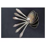 6 STRATFORD SILVER C.C.SPECIAL SPOONS