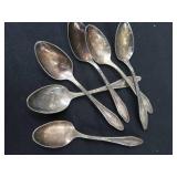6 STRATFORD SILVER C.C.SPECIAL SPOONS