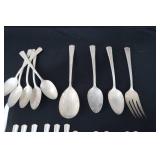 SILVER PLATE FLATWARE