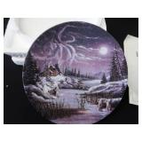 SIGNED AND NUMBERED PRINT / BRADFORD EXCHANGE PLATE