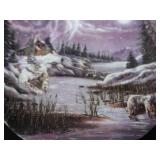 SIGNED AND NUMBERED PRINT / BRADFORD EXCHANGE PLATE