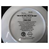 SIGNED AND NUMBERED PRINT / BRADFORD EXCHANGE PLATE