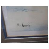 SIGNED AND NUMBERED PRINT / BRADFORD EXCHANGE PLATE