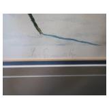 SIGNED AND NUMBERED PRINT / BRADFORD EXCHANGE PLATE