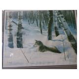 SIGNED AND NUMBERED PRINT / BRADFORD EXCHANGE PLATE