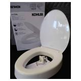 KOHLER TOILET SEAT COVER / NEW CRUTCHES