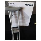 KOHLER TOILET SEAT COVER / NEW CRUTCHES