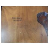 CUSTOM WOOD CARVING OF SWAN LAKE